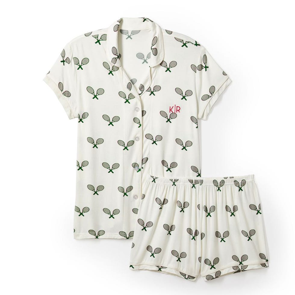 Conjunto de pijama corto de tenis