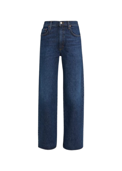 Harper Mid-Rise Wide-Leg Jeans
