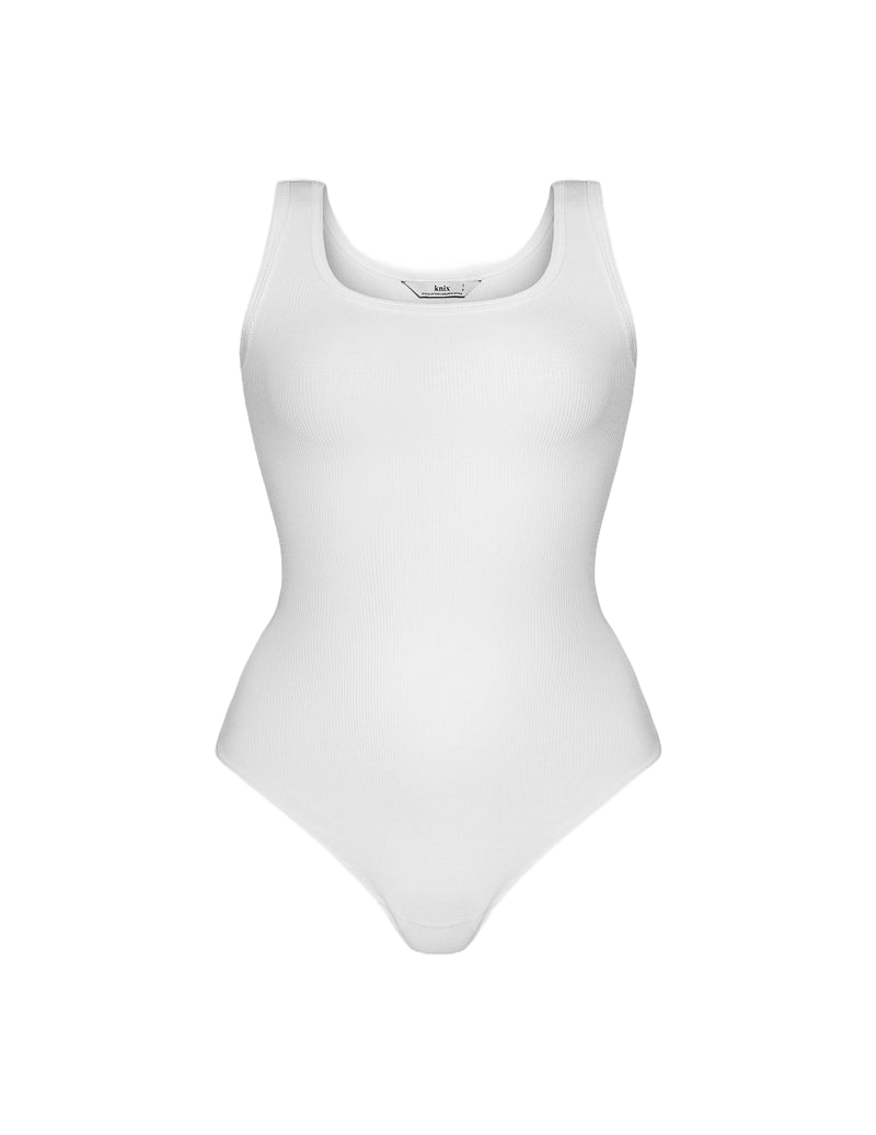 SculptRib™ Cotton Tank Bodysuit