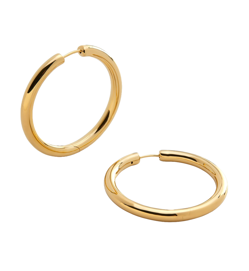Click Large Hoop Earrings