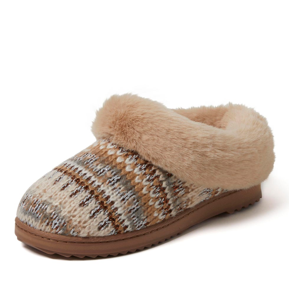 Hannah Chenille Knit Clog Slipper