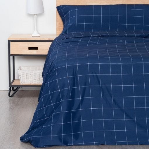 Funda nórdica azul
