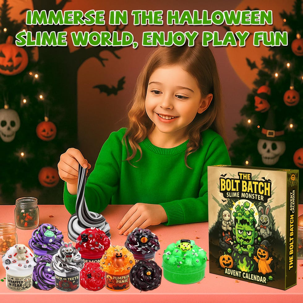 Monster Halloween Slime Advent Calendar 