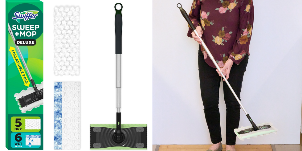 Sweep & Mop Deluxe 2-in-1 Floor Mopping and Sweeping Kit