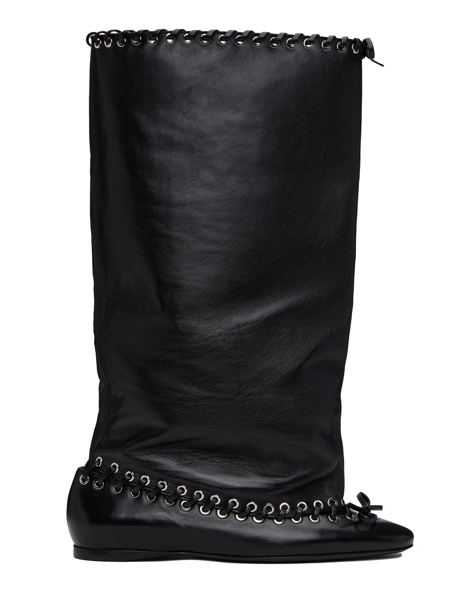 Botas rasteiras pretas Level
