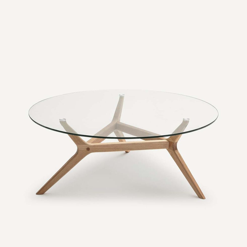 Mesa de centro de roble Maricielo