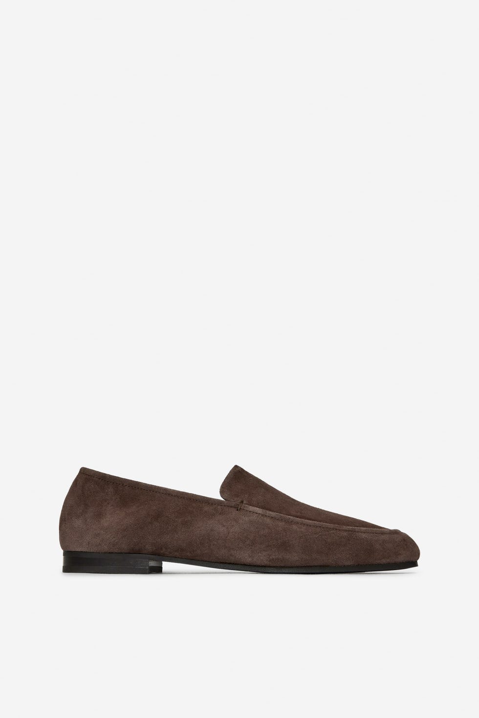 Slim Suede Loafers