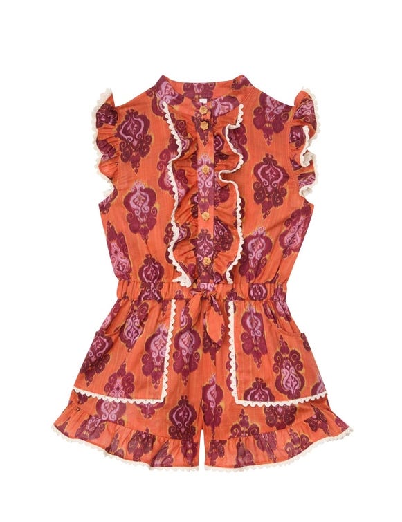 Zimmerman Wylie Kids Frill Playsuit