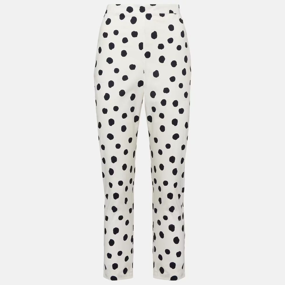 Cotton-Blend Capri Pants