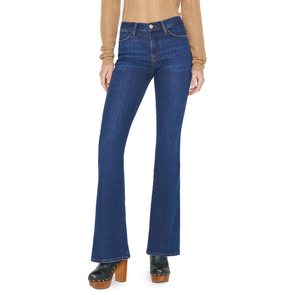 Le High Waist Flare Jeans