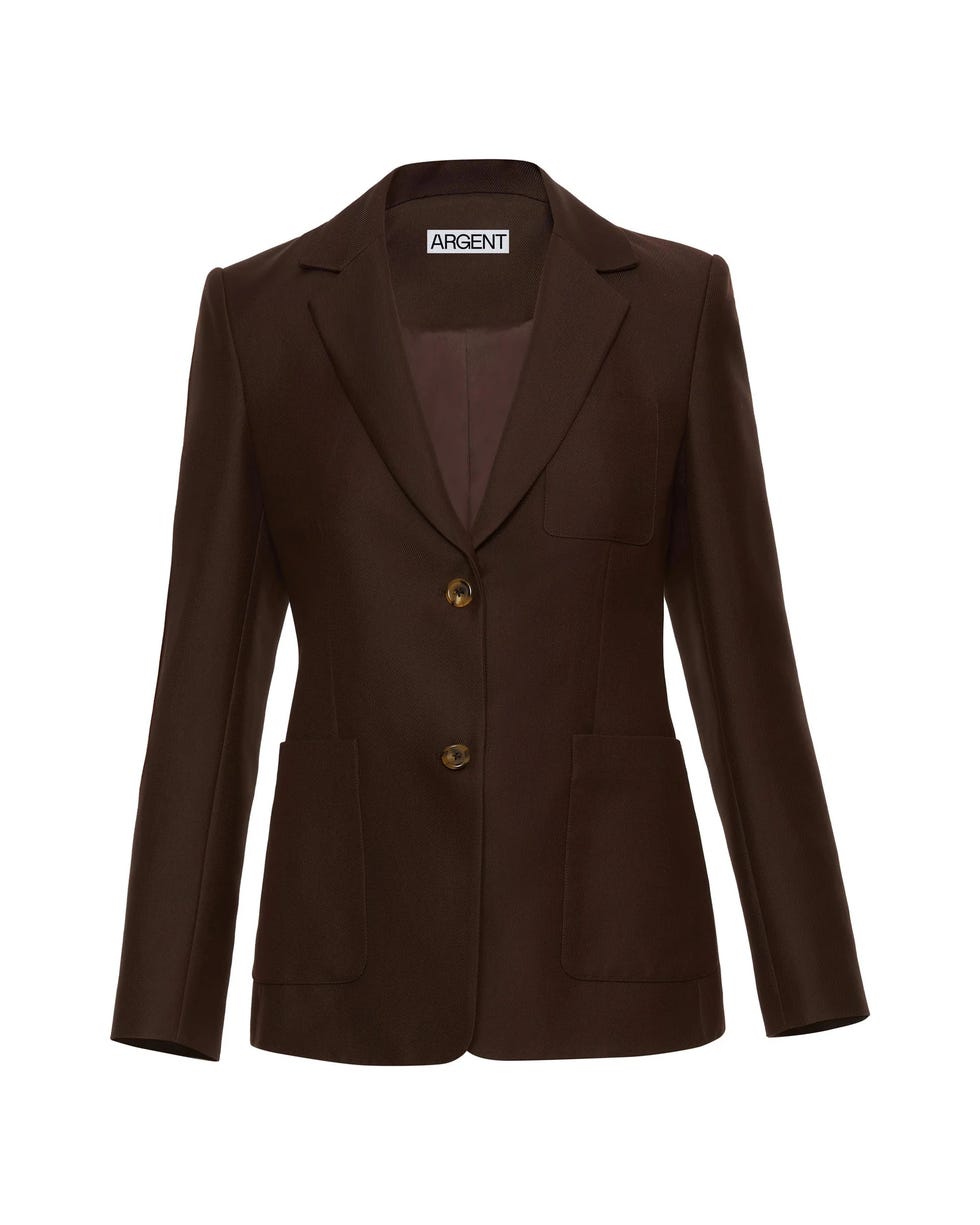 Weekend Blazer in Structured Viscose Twill