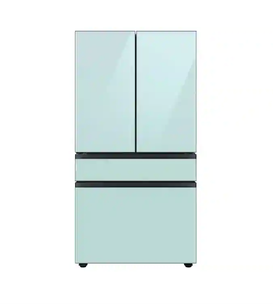 Bespoke 4-Door French Door Refrigerator (29 cu. ft.) with Customizable Door Panel Colors