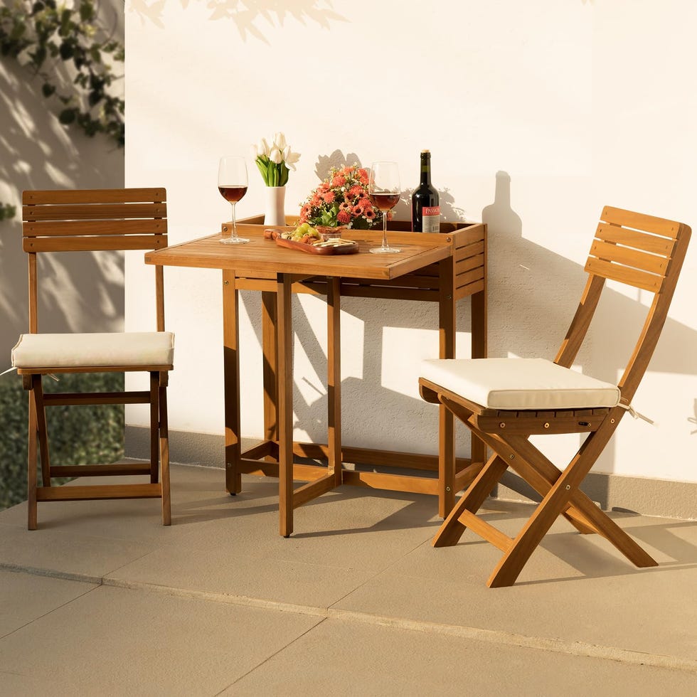 Patio Bistro Set 3 Piece
