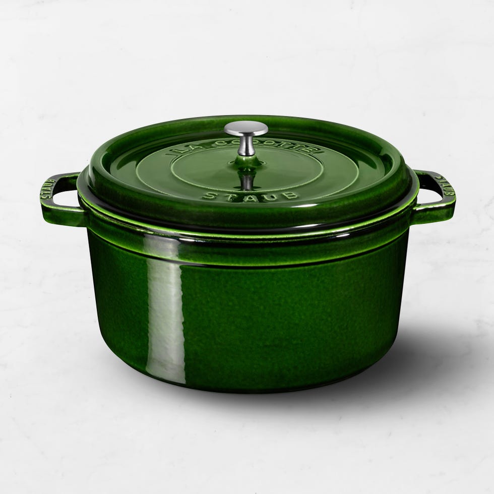 Medium Round Enameled Cast Iron Cocotte