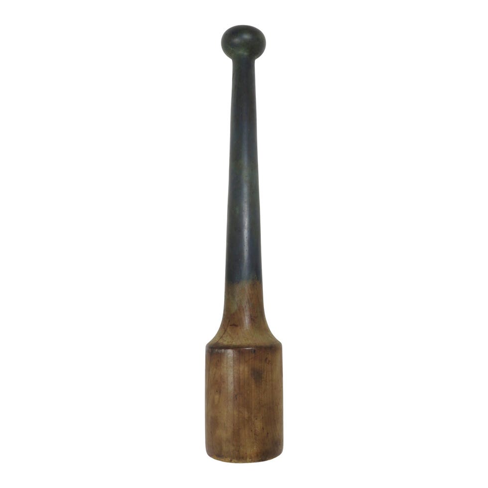 Antique American Primitive Wood Potato Masher
