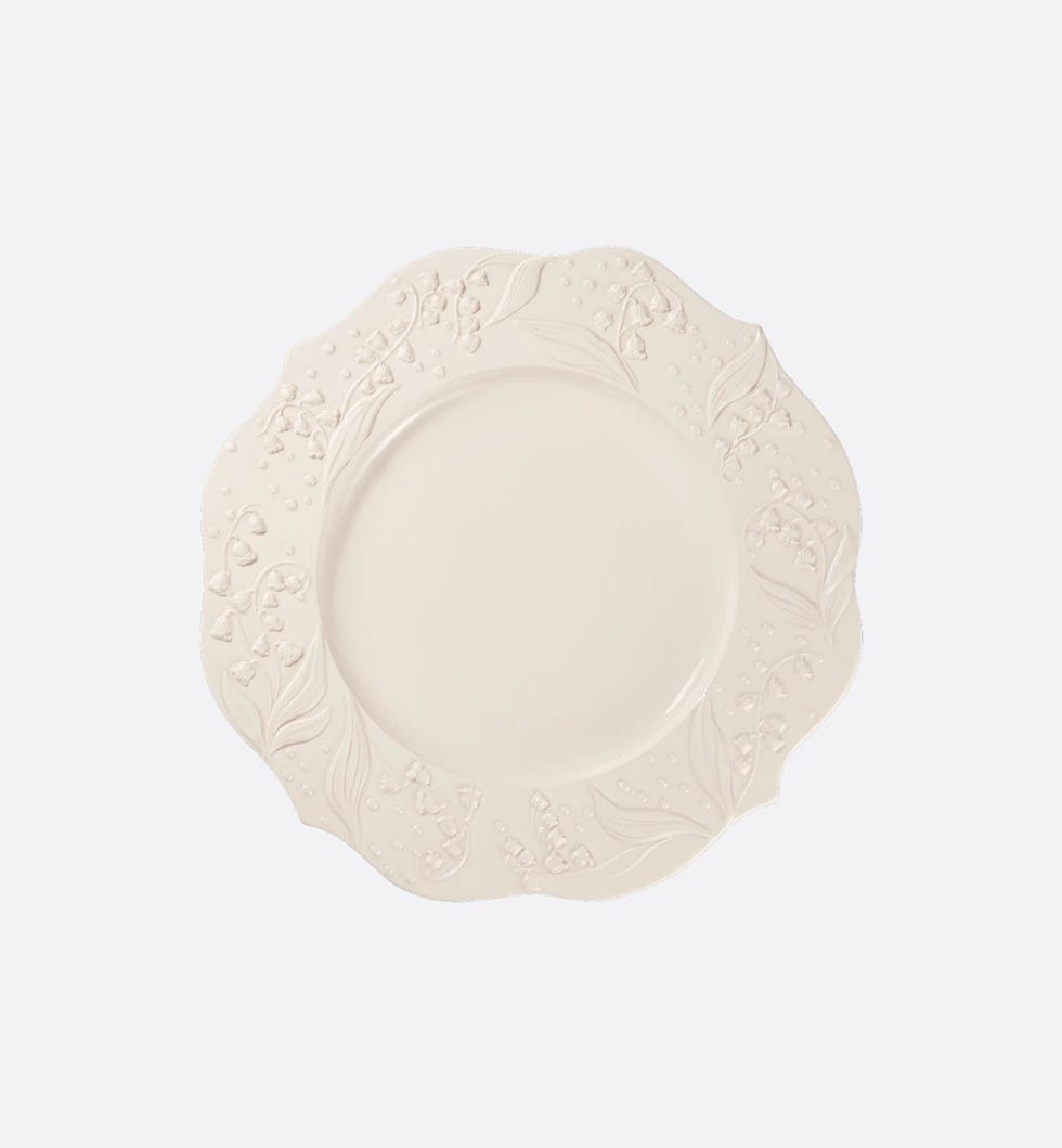 Ivory Lily Dior Plate