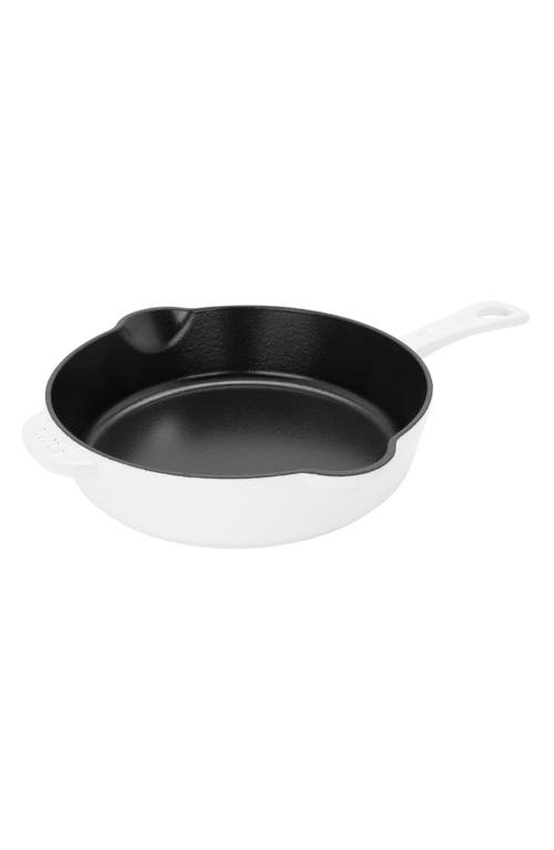 8.5-Inch Enameled Cast Iron Traditional Deep Skillet in White at Nordstrom