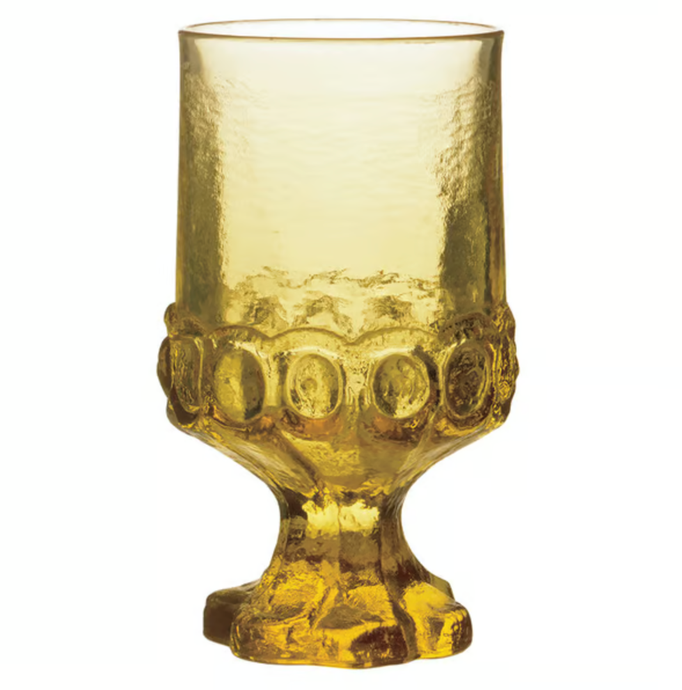 Water Goblet in Madeira Cornsilk