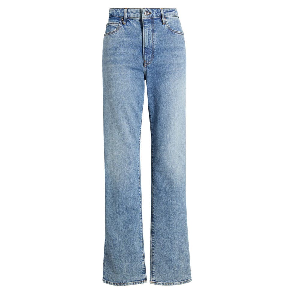 The Ruler High Waist Straight Leg Jeans