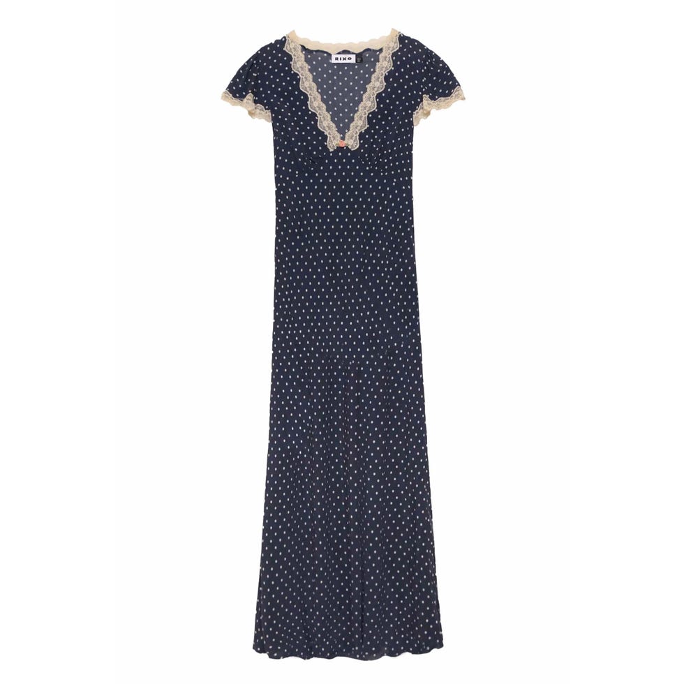 Polka Dot Navy