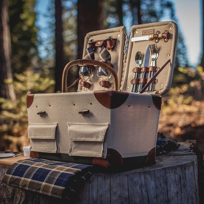 Pioneer Picnic Basket For Two