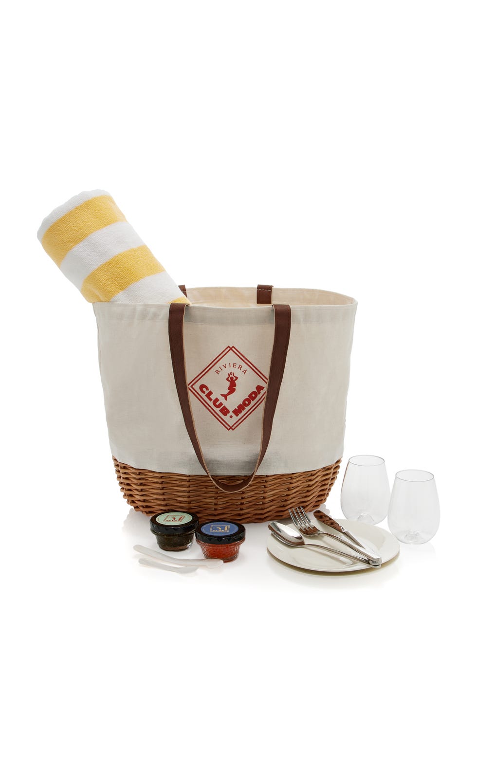 Exclusive Riviera Picnic Tote Bag