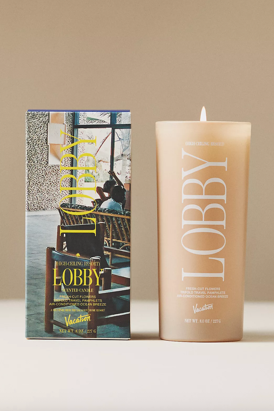Lobby Floral Boxed Candle