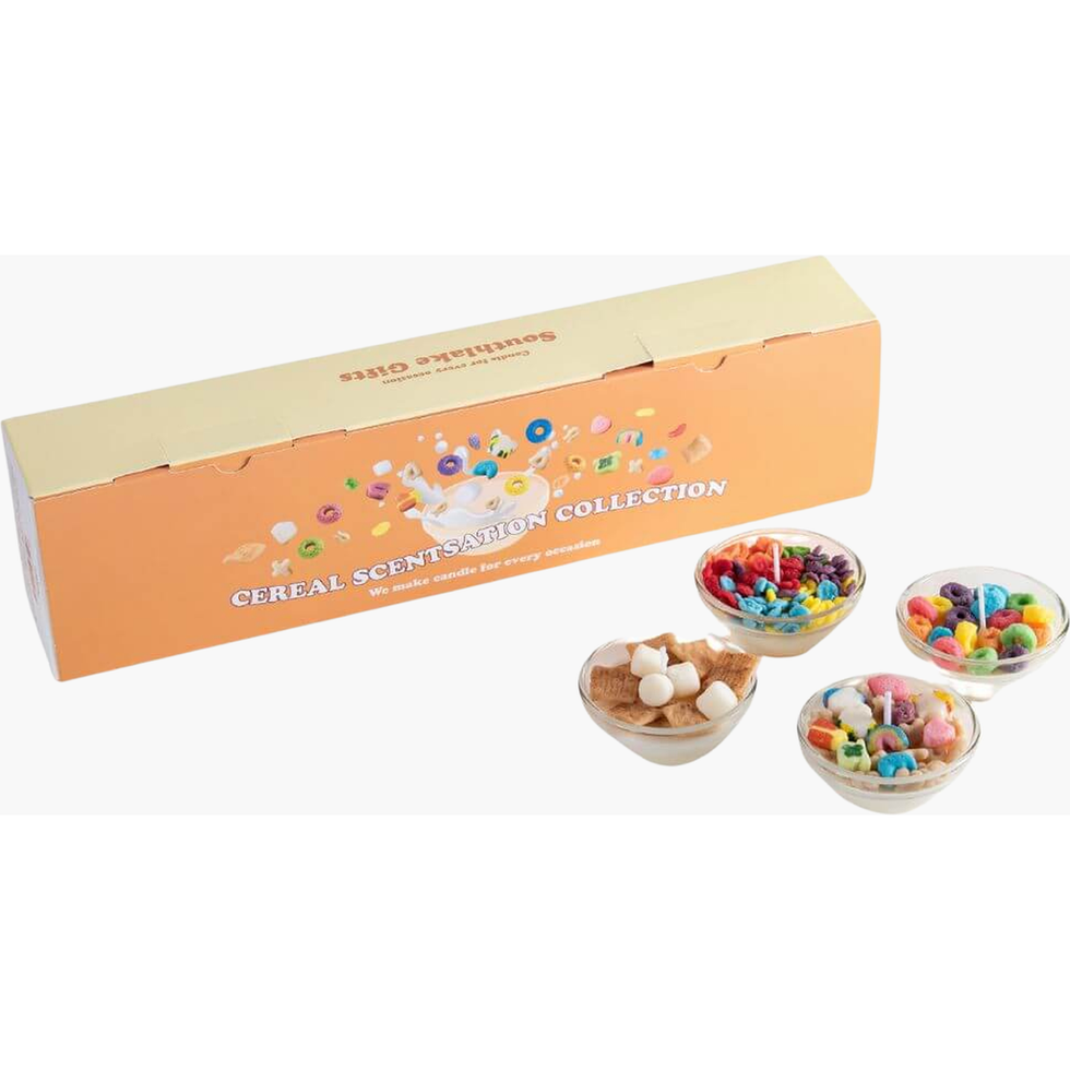 Mini Mix Cereal Bowl Scented Soy Aromatherapy Candles