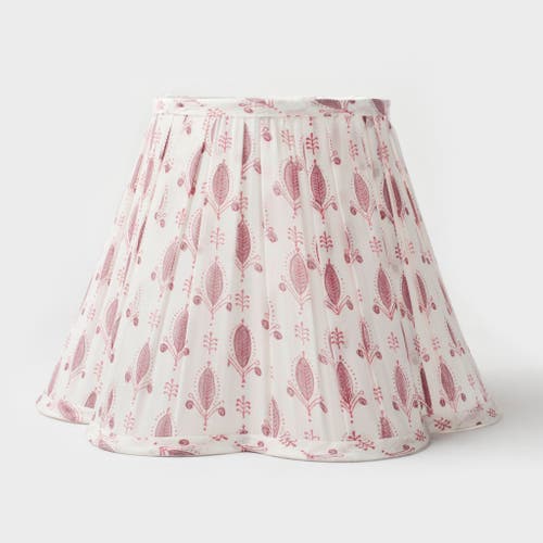 Mela Artisans Blokette Pattern Lamp Shades