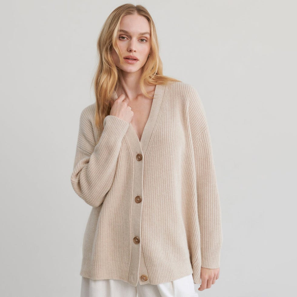 Cashmere Cocoon Cardigan