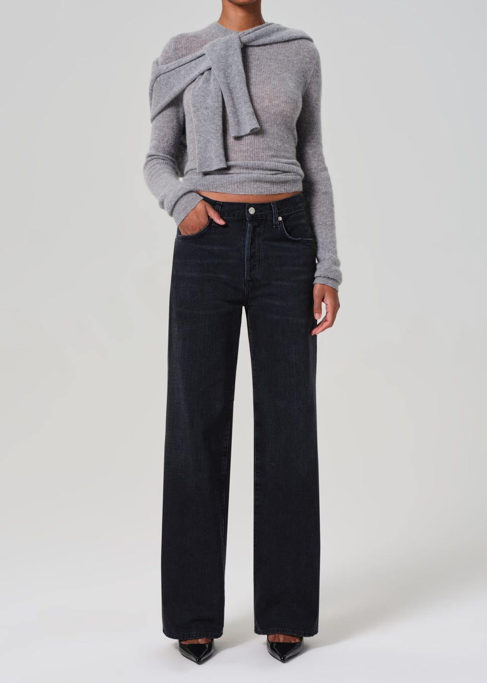 Annina High Rise Wide Leg 30"