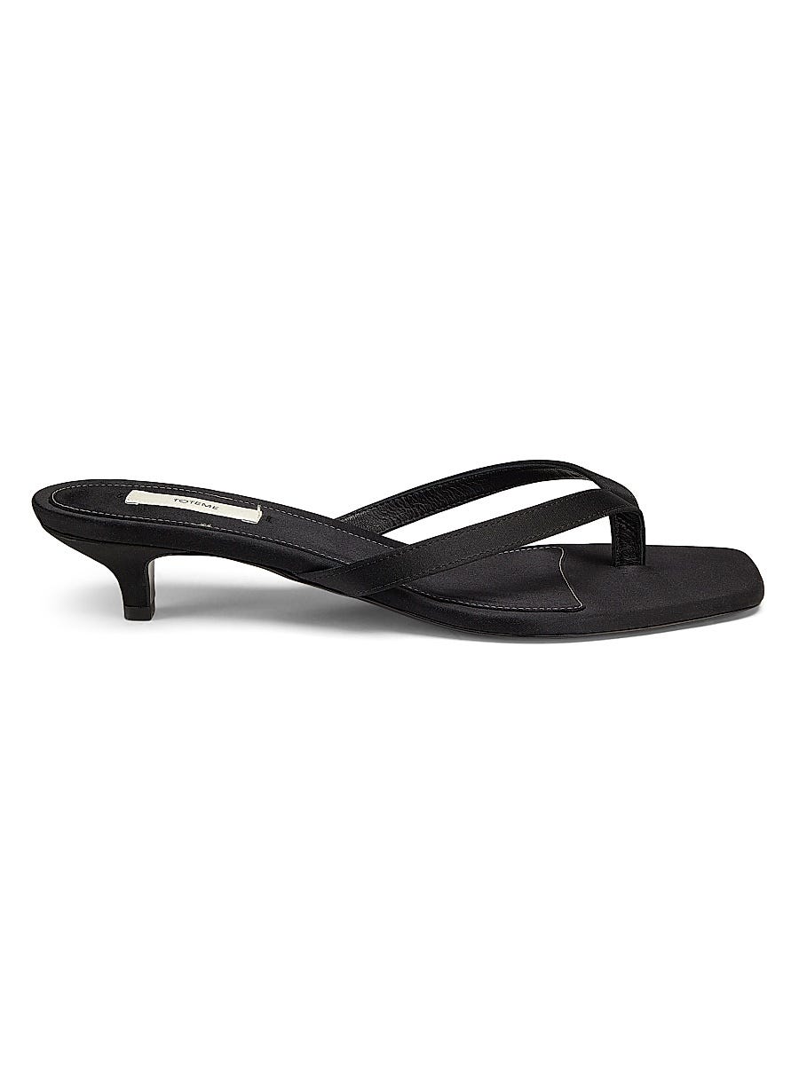 Kitten Heel Flip Flop