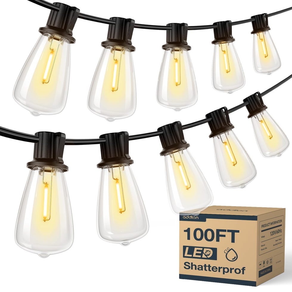 Outdoor String Lights Waterproof Patio Lights