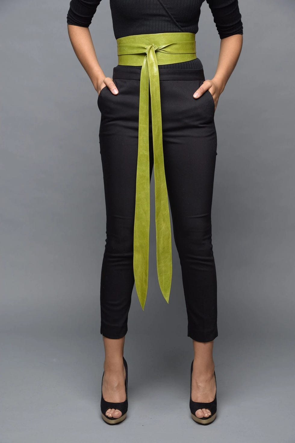 Leather Obi Belt