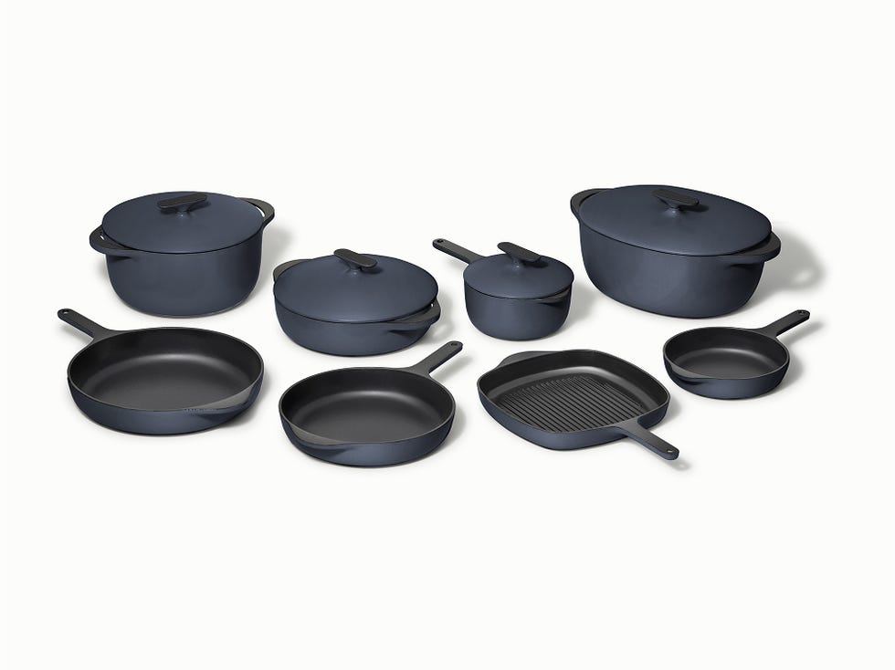 Delux Enameled Cast Iron Set