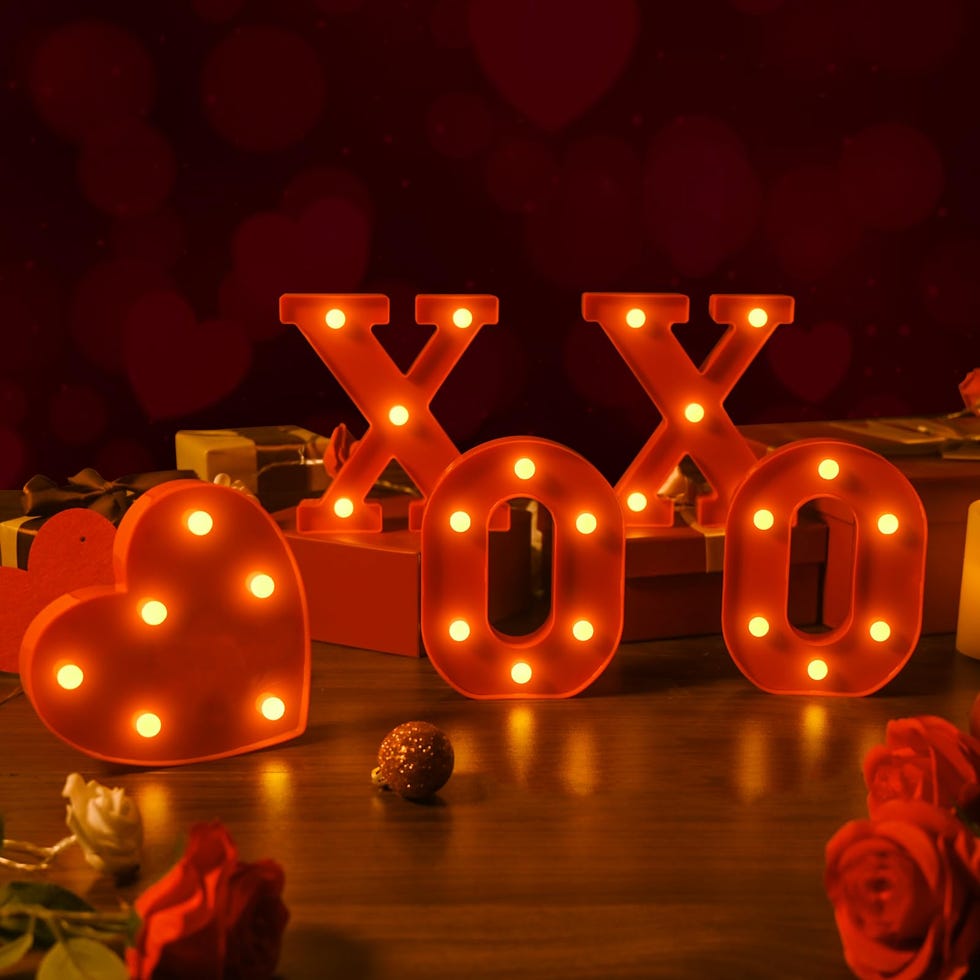 XOXO Letter Lights