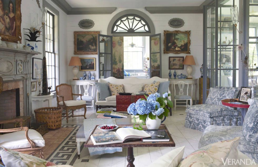 12 Of The Most Geous Living Rooms In South - Southern Living Home Decorating Ideas