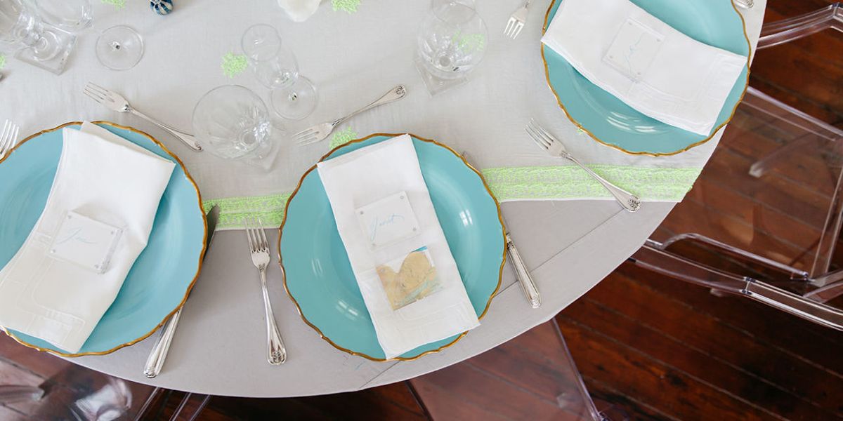 Luncheon Ideas - Table Setting Ideas From A Charleston House