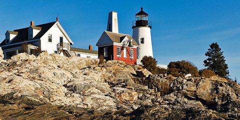 <p><strong></strong><strong>Where:</strong> Pemaquid, ME</p><p><strong>Claim to Fame:</strong> Commissioned by John Quincy Adams in 1827, this lighthouse is forever memorialized on the state's quarter. </p><a href="https://visitmaine.com/organization/pemaquid-point-lighthouse/?uid=vtmA4A53E72AF048924C"><u><strong>visitmaine.com</strong></u></a>