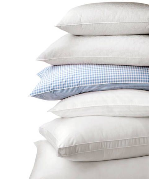 <p>Selecting the proper pillow to help align your head and neck is essential to a good night's sleep.</p><br /> <p>1. First, choose the right firmness for your preferred sleep position. Side sleepers need firm support, medium is just right for back sleepers, while stomach sleepers require a softer pillow.</p> <br /><p>2. Synthetic is best for allergy sufferers. Shopping for down? Check the fill power—the volume an ounce of down takes up. Higher fill power equates to better insulation. Also, look for tightly woven cotton covers. </p><br /><p>3. Synthetic pillows last one to two years; down can last five to ten. Always use pillow covers to help extend a pillow's life. Wash the covers regularly, and your pillows will need less washing.</p>
