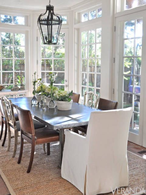 We've used <a href="http://www.meridameridian.com/" target="_blank">Merida</a> rugs for many of our projects. They're great for dining rooms, living rooms, and family rooms. Not only do they have a casual feeling to them, but they are reasonably priced and tend not to show a lot of dirt. The jute "Bora Bora" rug by Merida is one of our favorites because of its thick texture and golden color. We've even used their jute in bedrooms because it's softer, chunkier, and not hard on bare feet like sisal or seagrass.