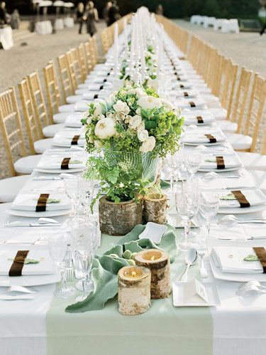 Parisian Wedding Wedding Reception Ideas