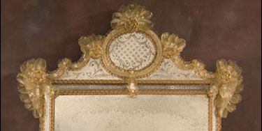 <p>Antiqued Venetian mirror (56 3/4" h x 38" w), $7,500; <a href="http://www.decorativecrafts.com/shop/item.aspx?itemid=646">Decorative Crafts</a><a href="http://www.decorativecrafts.com/shop/item.aspx?itemid=646">.com</a></p>