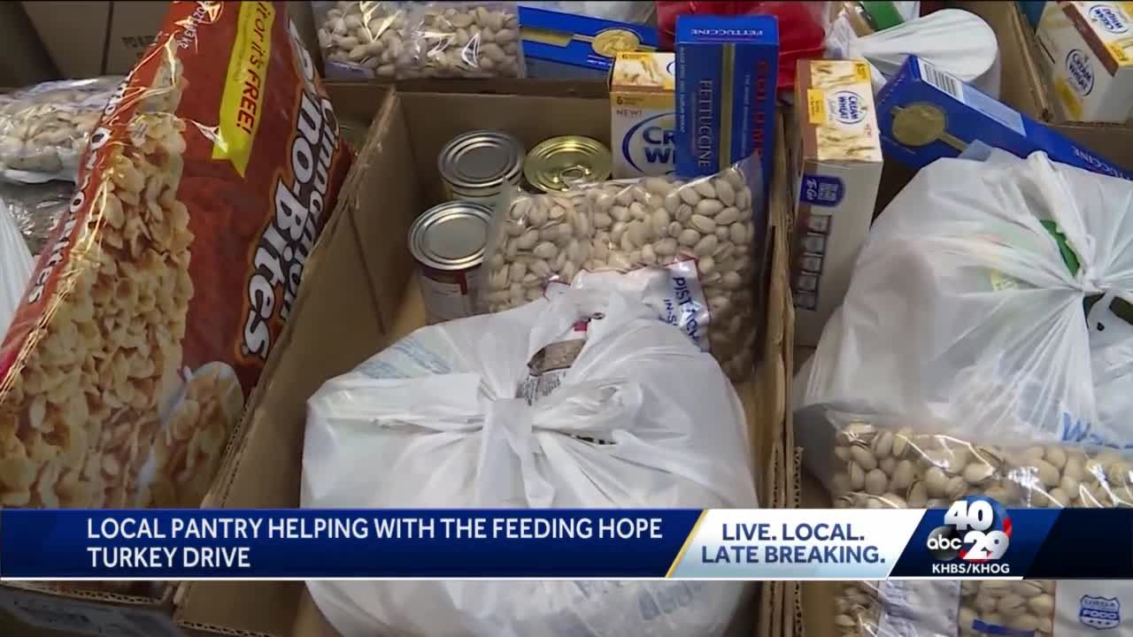 Arkansas Pantries Helping With Feeding Hope Turkey Drive