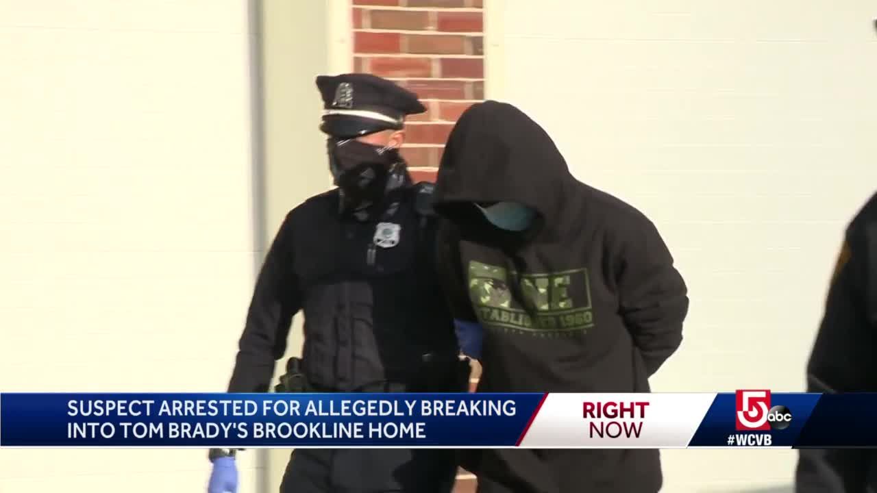 Police arrest man for allegedly breaking into Tom Brady's Boston