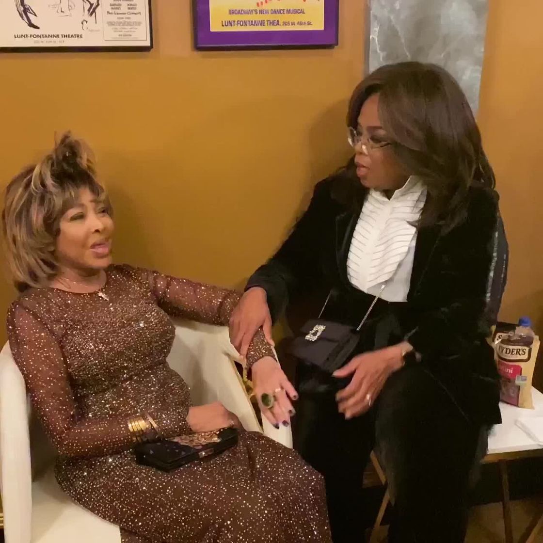 preview for Oprah Talks to Tina Turner at the Premiere of Her Broadway Show
