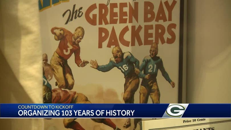 Team historian organizes 103 years of Green Bay Packers history