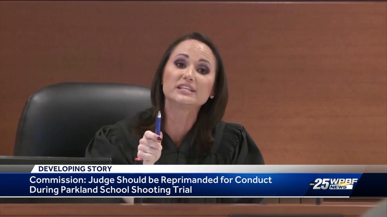 Commission: Judge should be reprimanded for conduct during Parkland school shooting trial