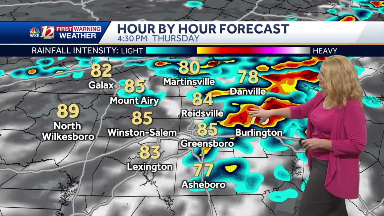 Heavy Rain Scattered Storms Severe Thunderstorm Watch Tonight