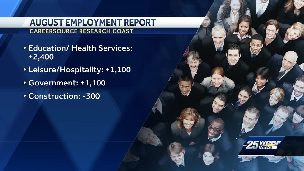 Career Source discusses local August jobs report
